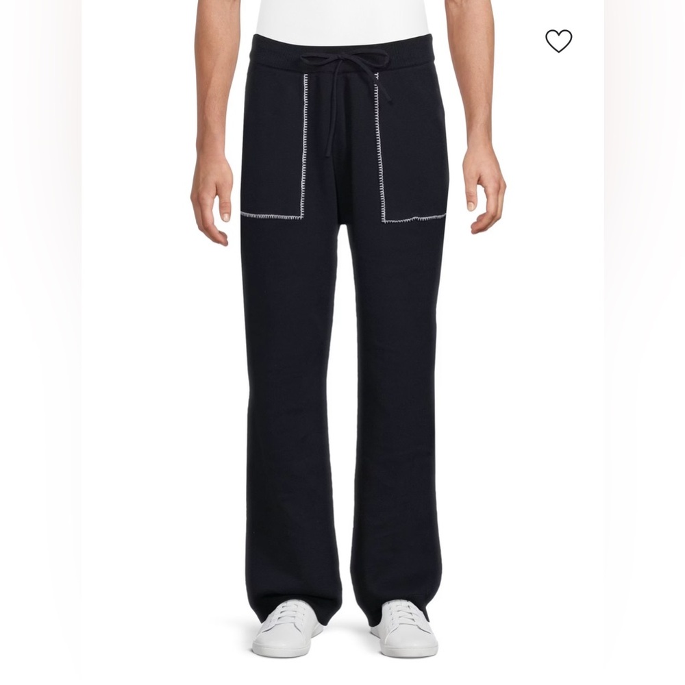 NWT size Medium KROST Blanket-Stitch Cotton Sweatpants